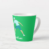 テニス カフェラテマグ (右アングル)