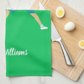 テニス キッチンタオル (四つ折り)