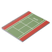 テニス ギフト ノートブック (左側)