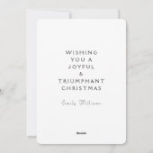 テニス クリスマス (裏面)