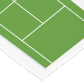 テニス ショートテーブルランナー (コーナー)