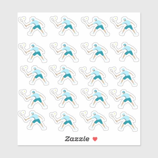 テニス シール (シート)