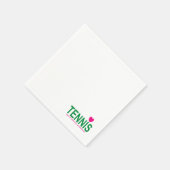 テニス スタンダードカクテルナプキン (角)