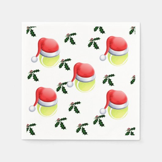 テニス スタンダードカクテルナプキン (正面)