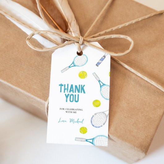 テニス スポーツ テーマ 誕生日 ギフト タグ