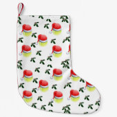 テニス スモールクリスマスストッキング (正面)