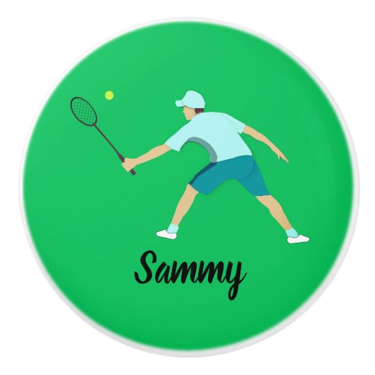 テニス セラミックノブ (正面)