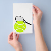 テニス チラシ (ハンドル)