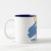 テニス ツートーンマグカップ (左)