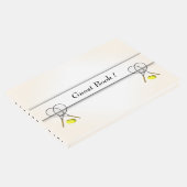 テニス デザイン 個人用 テキスト 背 Guest Book ゲストブック (コーナー)