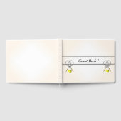テニス デザイン 個人用 テキスト 背 Guest Book ゲストブック (全面)