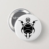 テニス。トライバル。 缶バッジ (正面&裏面)