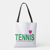 テニス トートバッグ (裏面)