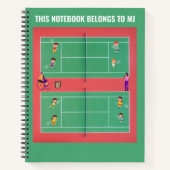 テニス ノートブック (正面)