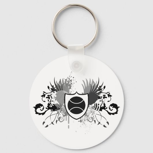 テニス、ハイファイ。 キーホルダー (正面)