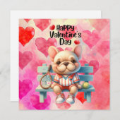 テニス バレンタインデー プレーヤーへ 愛を込めて シーズンカード (正面/裏面)