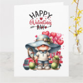 テニス バレンタインデー 選手に愛を カード (黄色い花)