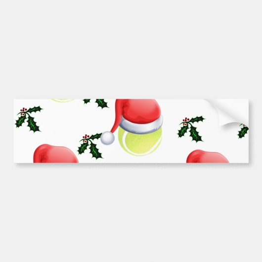 テニス バンパーステッカー (正面)