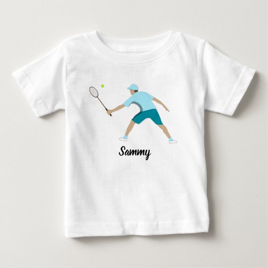 テニス ベビーTシャツ (正面)