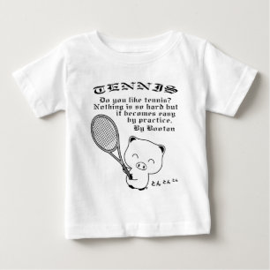 テニス ベビーTシャツ