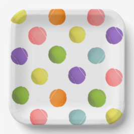 テニス ペーパープレート