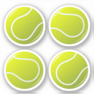 テニス・ボールのステッカー シール
