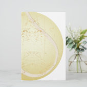 テニス・ボールのヴィンテージ 便箋 (スタンド正面)