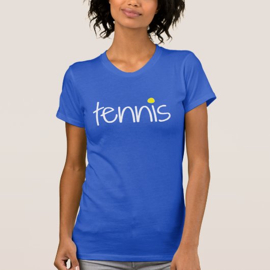 テニス・ボールの点のワイシャツ Tシャツ (正面)