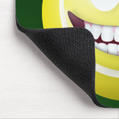 テニス・ボールの顔2 マウスパッド (コーナー)