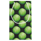 テニス・ボールパターン スモールペーパーバッグ (裏面)