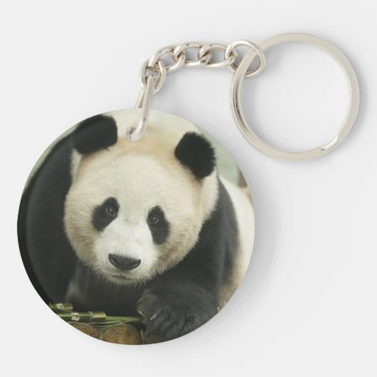 "テニス・ボール"のデザインギフトおよびプロダクト キーホルダー (裏面)