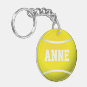 テニス・ボール キーホルダー (正面左)