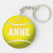 テニス・ボール キーホルダー (裏面)