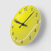 テニス・ボール ラウンド壁時計 (傾斜)