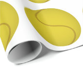 テニス・ボール ラッピングペーパー (ロールコーナー)