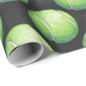 テニス・ボール ラッピングペーパー (ロールコーナー)