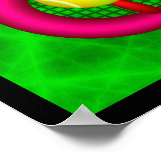 テニス ポスター (角)