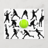 テニス ポストカード (正面)