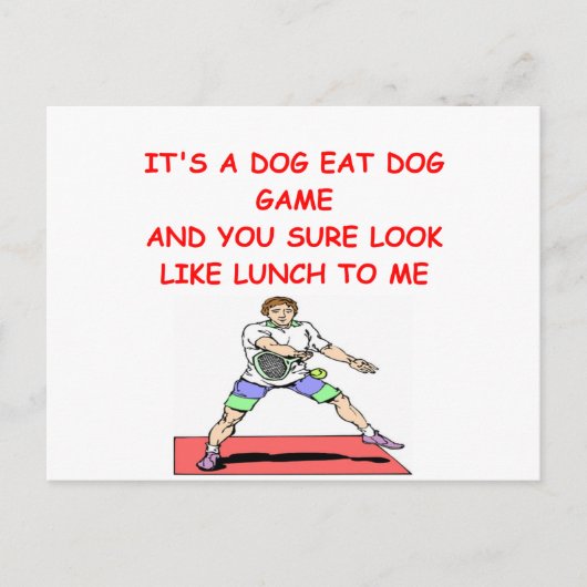 テニス ポストカード (正面)