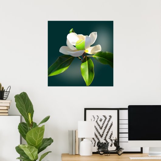 テニス・マグノリア、テニス ポスター (ホームオフィス)