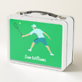 テニス メタルランチボックス (裏面)