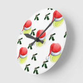 テニス ラウンド壁時計 (傾斜)