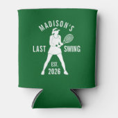 テニス ラストスウィングビフォアザリング ブライズメイド 缶クーラー (正面)