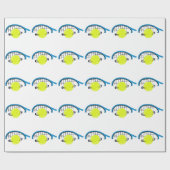 テニス ラッピングペーパー (フラット)