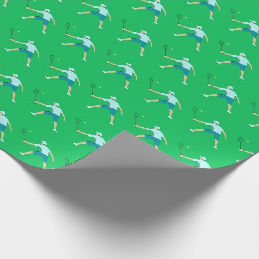 テニス ラッピングペーパー (角)