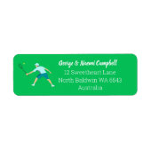 テニス ラベル (正面)