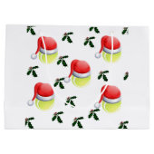 テニス ラージペーパーバッグ (裏面)