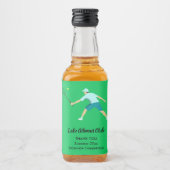 テニス リキュールボトルラベル (正面)