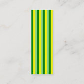 テニス: レトロのスタイル: スキニー名刺 (裏面)