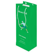 テニス ワインギフトバッグ (裏面アングル)